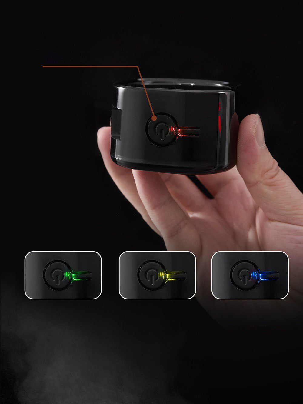 Electric coffee bean sprayer