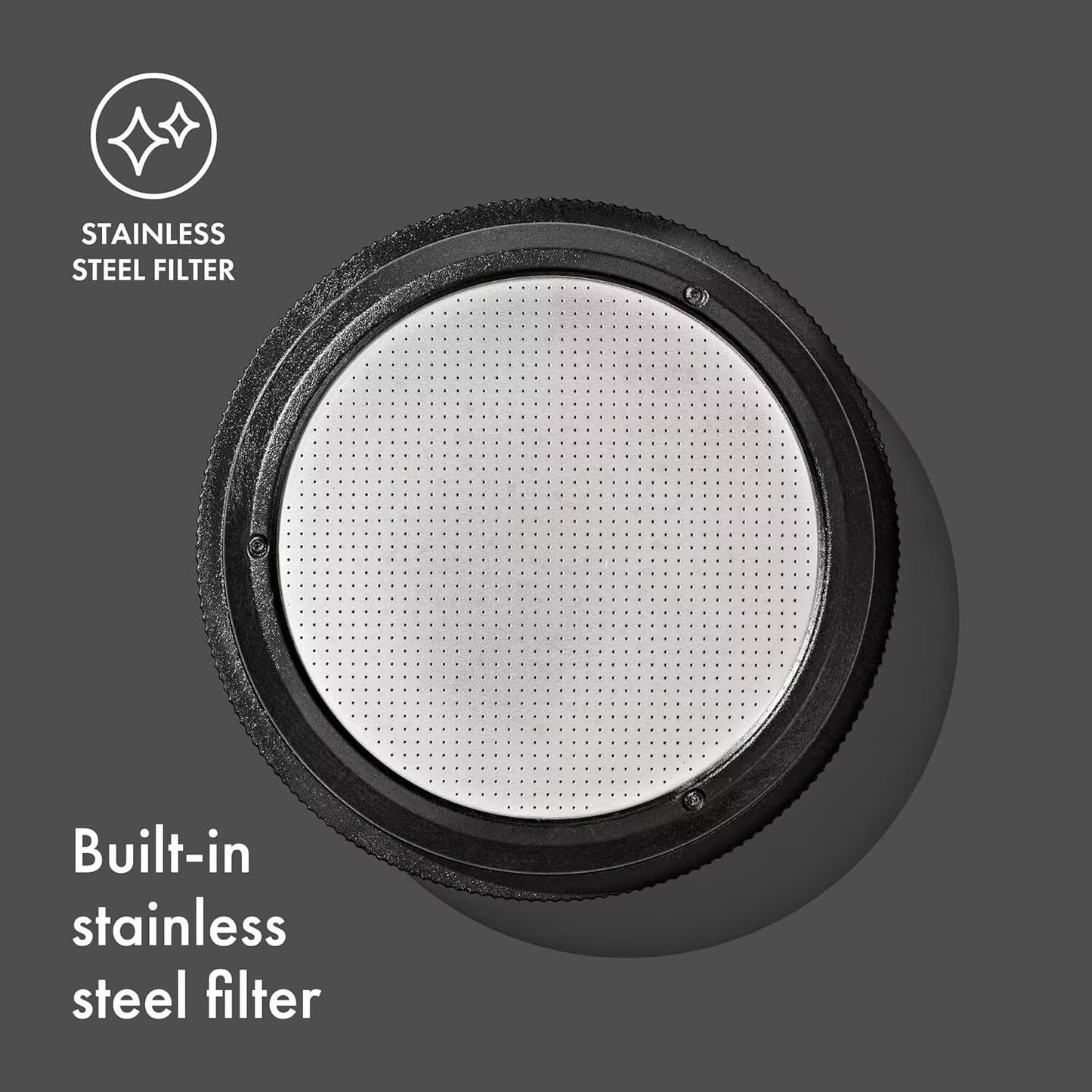 AeroPress Coffee Maker - Premium Glass & Metal Coffee Press