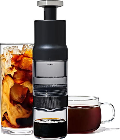 AeroPress Coffee Maker - Premium Glass & Metal Coffee Press