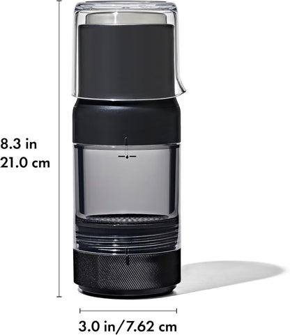 AeroPress Coffee Maker - Premium Glass & Metal Coffee Press