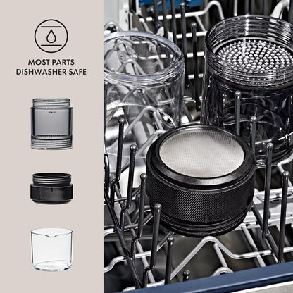 AeroPress Coffee Maker - Premium Glass & Metal Coffee Press