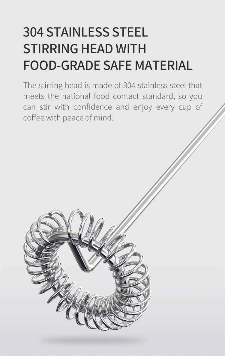 Electric milk frother